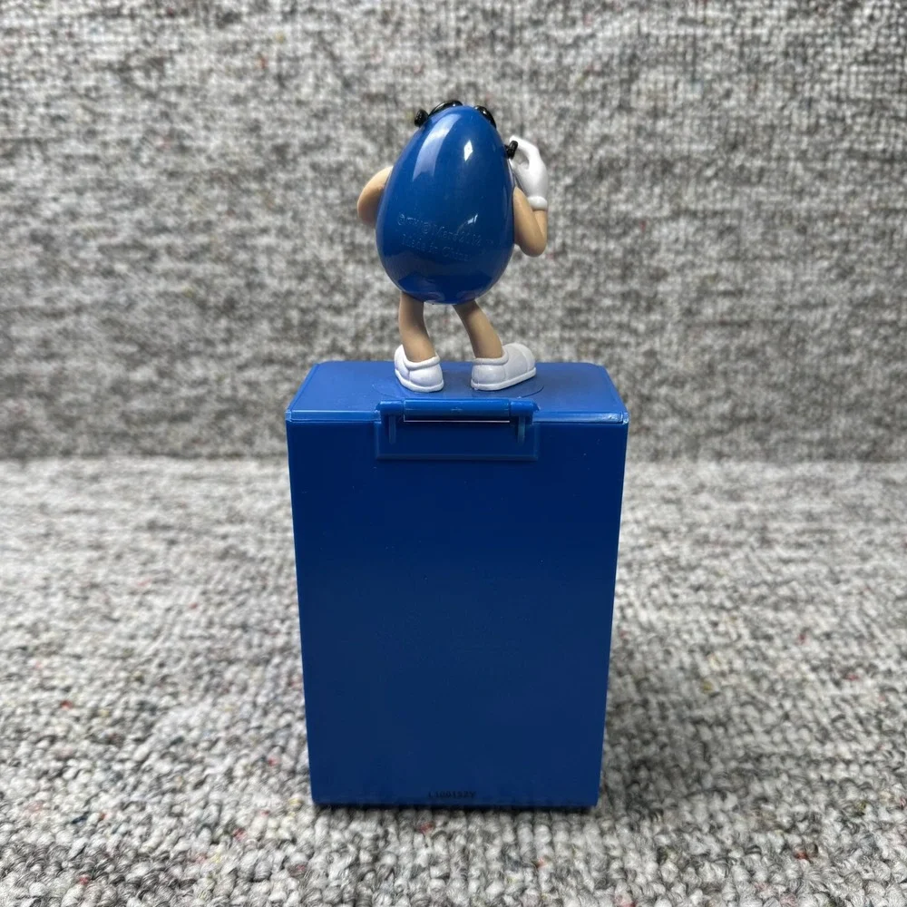 M&M'S Candy Holder 2012 Mars Inc Blue No Scooper Gift